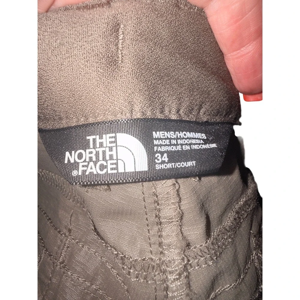 The North Face 34 Short Convertible Hiking Pants Gorpcore Trail Outdoor Brown